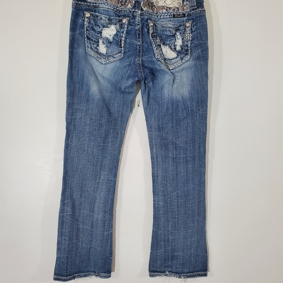 MISS ME Mid Rise Easy Boot SIZE 32 Waist - Picture 6 of 10